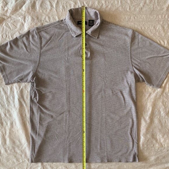 Men's Van Heusen Polo Shirt - Short Sleeve Collared T-Shirt - Size Medium M - Picture 7 of 8